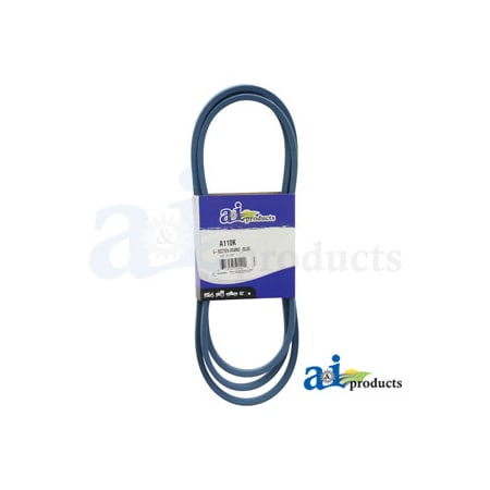 A & I Products Aramid Blue V-Belt (1/2" X 112" ) 17" x5" x1" A-A110K